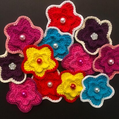 Flower applique I by HueLaVive