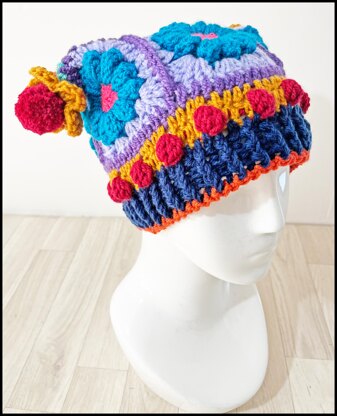 Hynod Flower Beanie