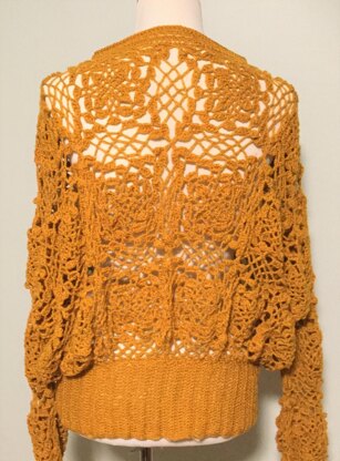 Pumpkin Spice Motif Sweater