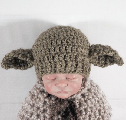 Star Wars Yoda Swaddle Sack and Hat