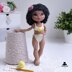 Crochet Doll Base Pattern - 12” Michelle Amigurumi PDF