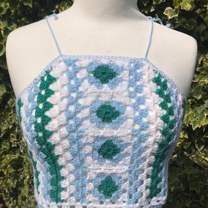 Vestilette Crochet Pattern size XS-S bra cup A Crochet pattern by