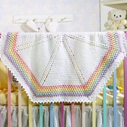 Gumdrop Roulette Baby Afghan