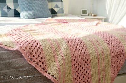 Diagonal Stone Blanket