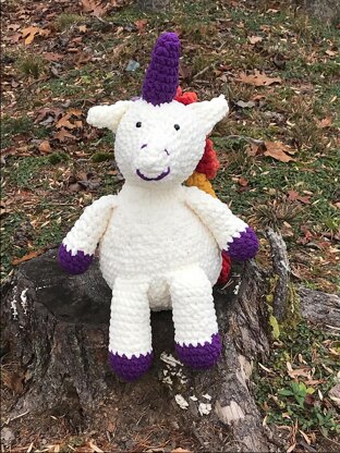 Mindy's Crochet Rainbow Unicorn