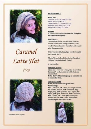 Caramel Latte Hat