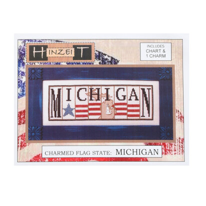 Hinzeit Michigan - Flag Mini Block Sta - HZF22 -  Leaflet