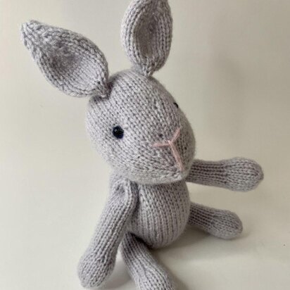 Rabbit knit toy