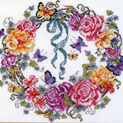 Rose Ivy Wreath - PDF