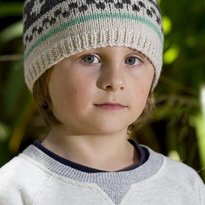 Cross Hat - knitting pattern