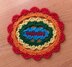 Rainbow oval coaster II by HueLaVive
