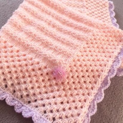 *MARY ROSE* baby blanket pattern