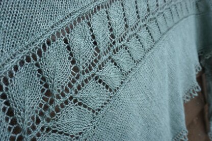 Sage Leaf Shawl