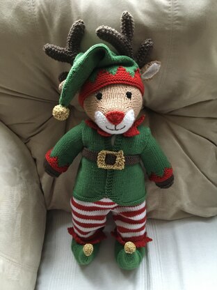 Reindeer (Knit a Teddy)