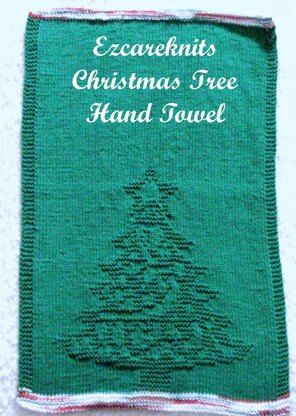 Christmas Tree Hand Towel