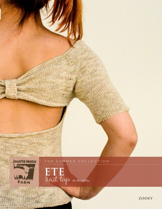 Ete Knit Top in Juniper Moon Farm Zooey