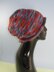 Chunky Self Striping Roll Brim Slouch Hat