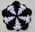 Thick Pentagon Crochet Afghan Block Motif