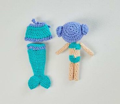 Dia & Mia Mermaid in Red Heart Amigurumi - LM6286 - Downloadable PDF