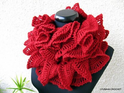 Double Ruffle Scarf Tutorial