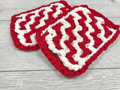 Zig Zag Potholders Pattern