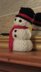 Scented Cabled Snowman