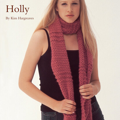 Holly Scarf in Rowan Big Wool