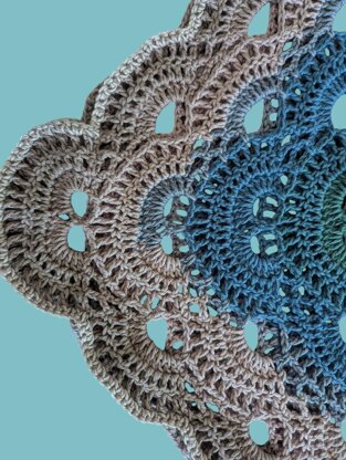 Whispering Meadow Crochet Poncho