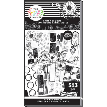 The Happy Planner Fancy Blooms Sticker Value Pack