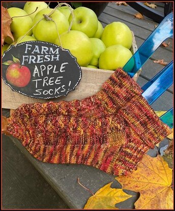 Apple Tree Socks