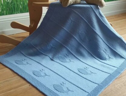 Baby Anderson Whale Blankie