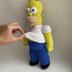 Homer Simpson PDF crochet pattern