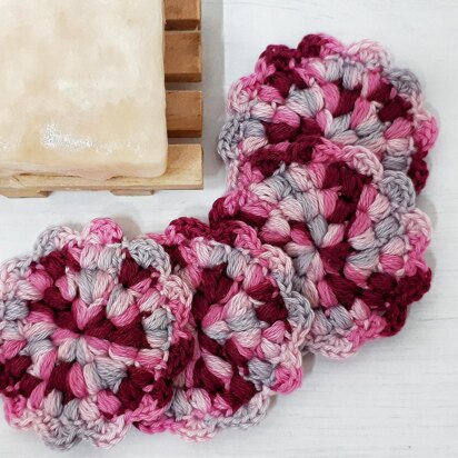 Reusable Flower Face Scrubbies