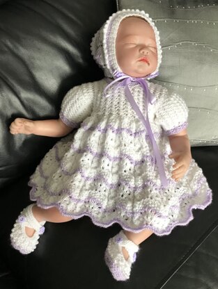 Lacy baby dress
