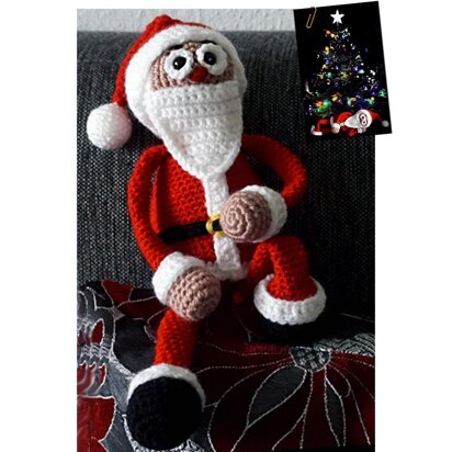 Crochet Pattern Santa Cool!