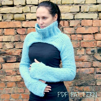 Adult Knit Crop Sweater