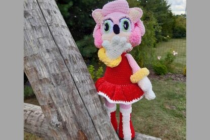 Crochet Pattern Sonic's Girlfriend - Amy Rose