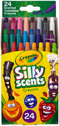 Crayola Silly Scents Twistables Mini Crayons - 24/Pkg