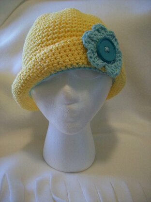 Summer Cloche or Flapper Hat