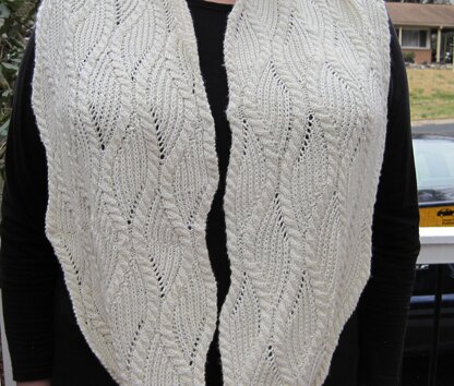 Haifa Brioche Cabled Cowl