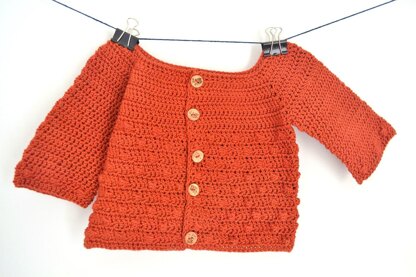 Bubbly Baby Cardigan