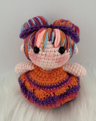 Pepper – Adorable Crochet Doll Pattern Available in English and Portuguese