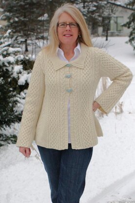 Aran A-Line Sweater