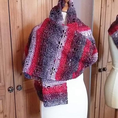 Dancing Dragonflies Shawl Wrap