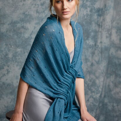 Kale Wrap in Rowan Fine Lace - ZB298-00015-FR - Downloadable PDF