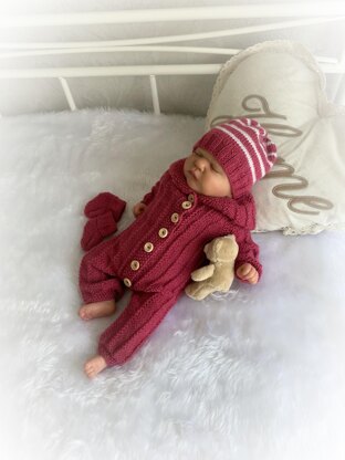 Alyssum Hooded Romper set