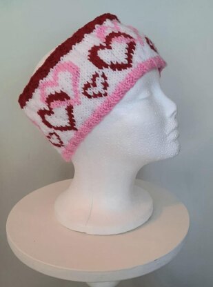 A String of Hearts Headband