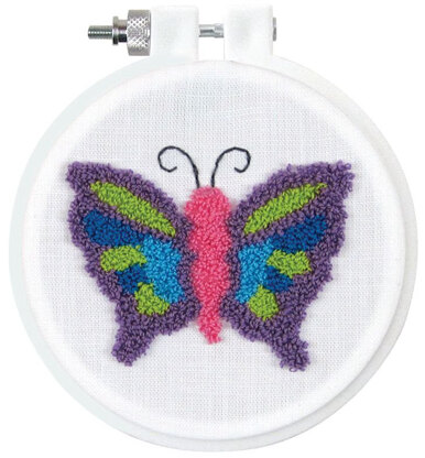 Design Works Butterfly Punch Needle Kit
