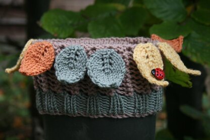 Leafy Boot Cuffs, Boot Toppers