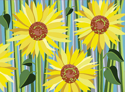 Royal Paris Sunflowers Canvas